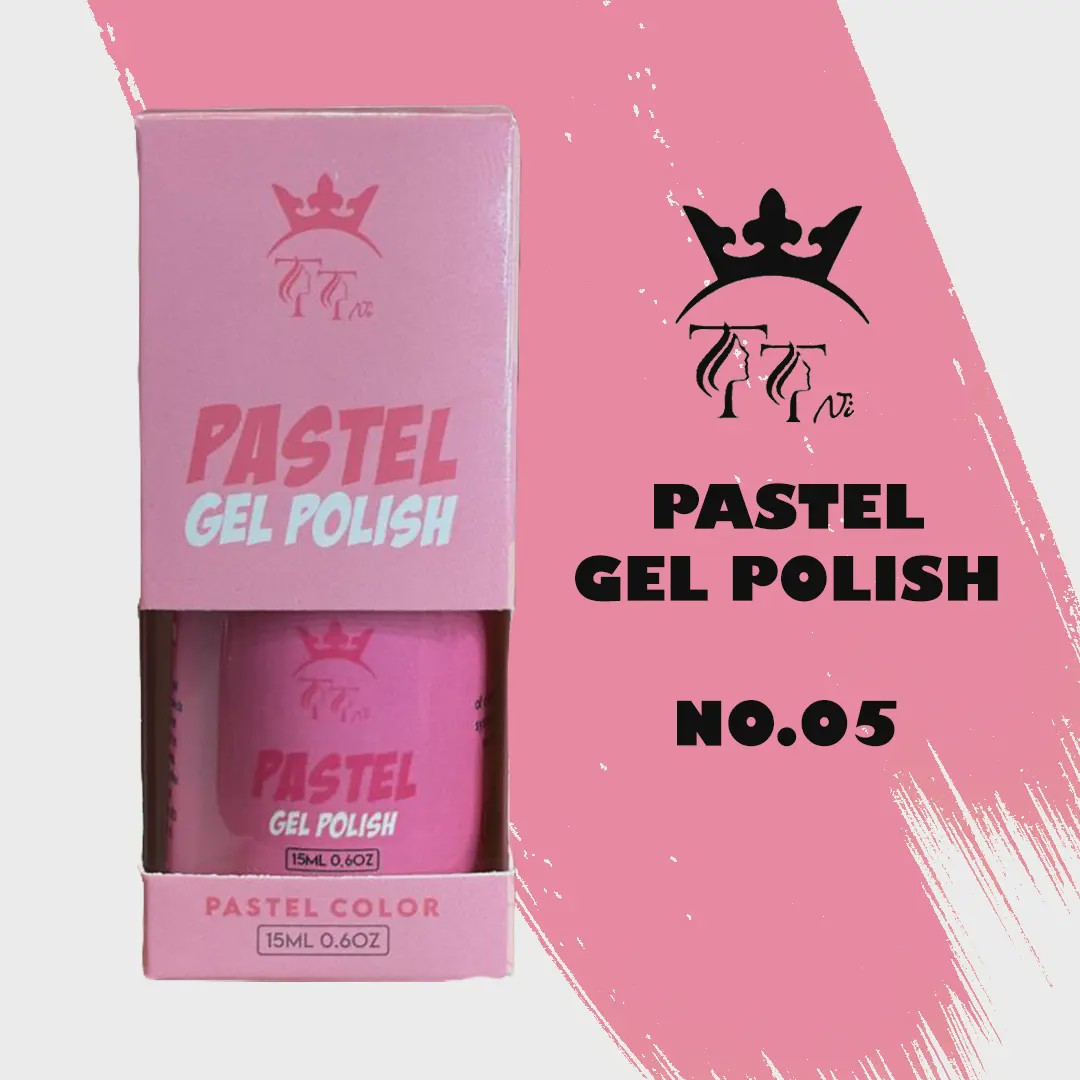 لاک ژل تی تی نی TTNI مدل PASTEL شماره 05