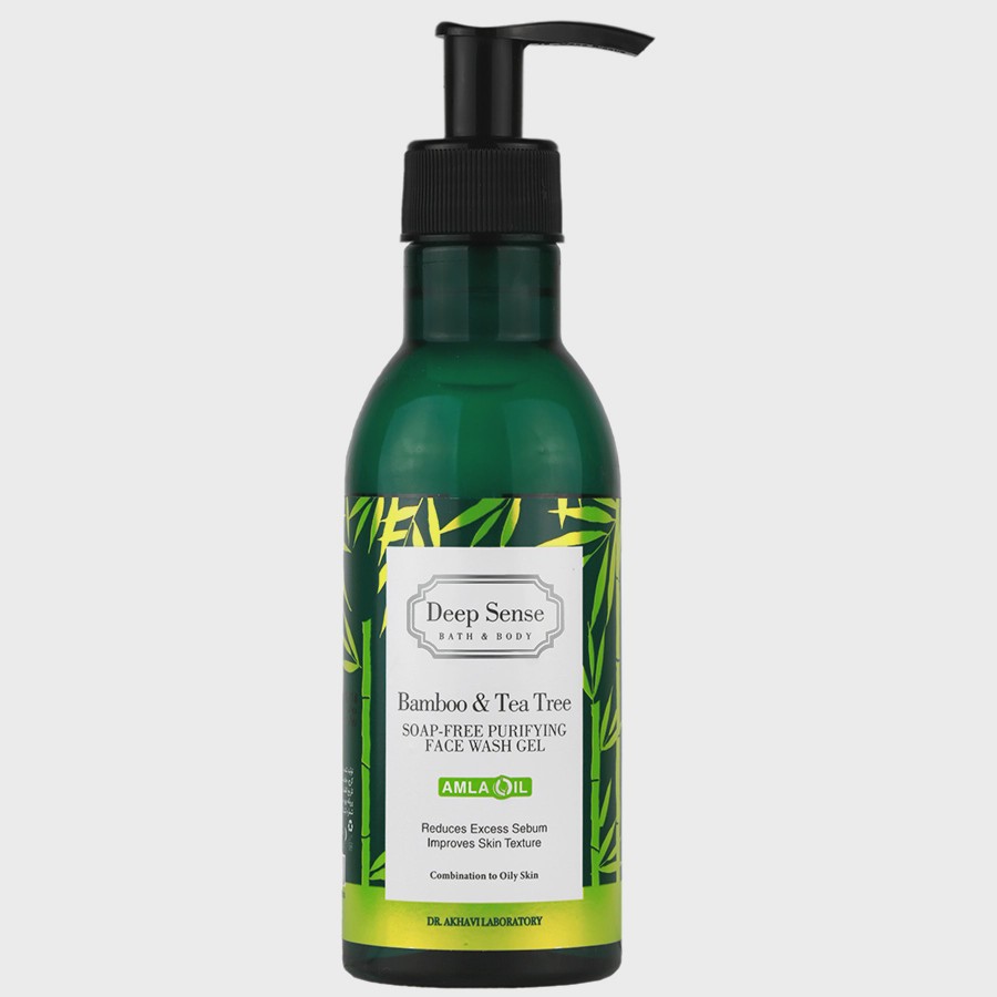 ژل شستشوی صورت بامبو و درخت چای 250ml دیپ سنس