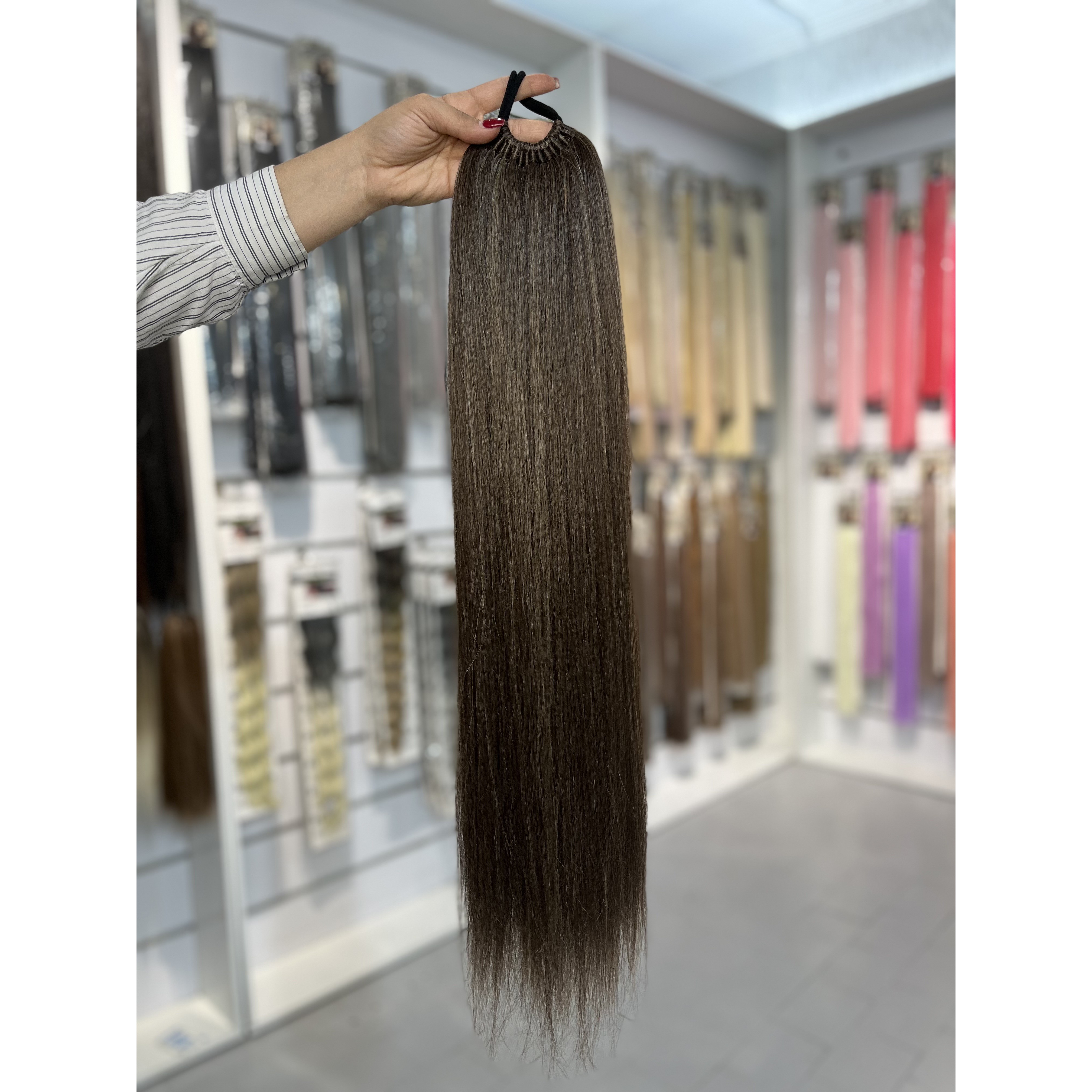 دم اسبی صاف لایت شکلاتی