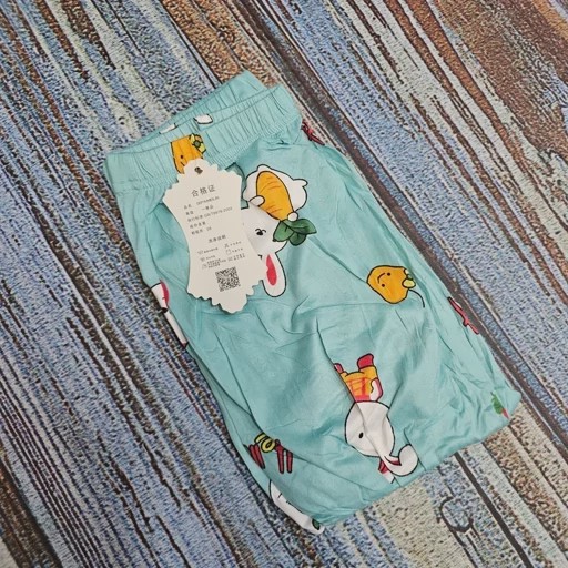 شلوار گیاهی راحتی بچگانه در سایز 65 و 75 و 85