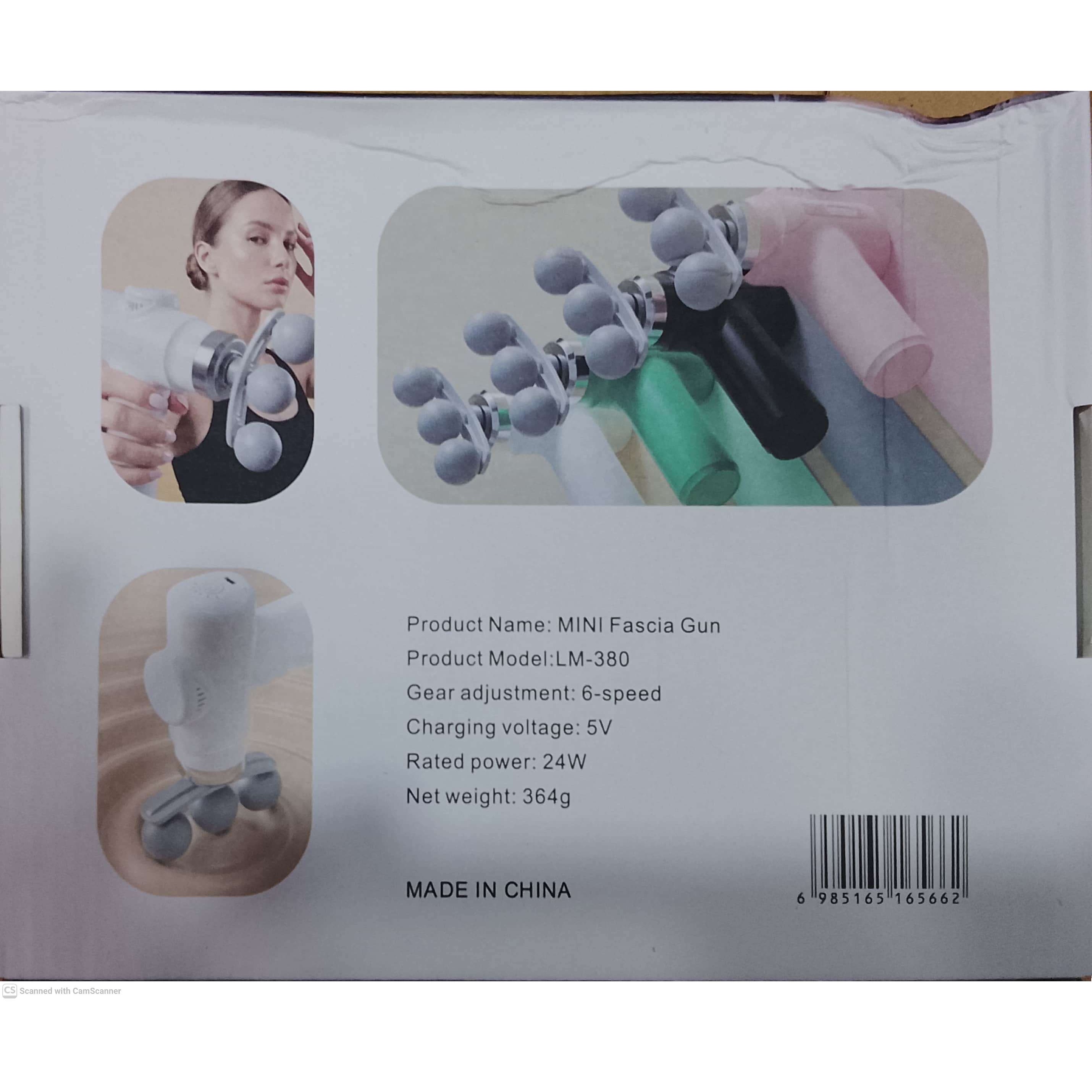 ماساژور (ماساژ دهنده) سه سر بدن برقی دستی