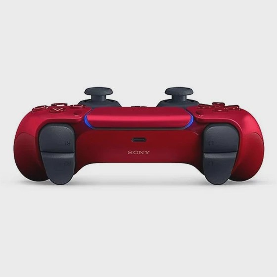دسته PS5 طرح قرمز متالیک-استوک اورجینال-ضمانت اصل بودن