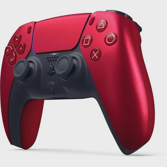 دسته PS5 طرح قرمز متالیک-استوک اورجینال-ضمانت اصل بودن