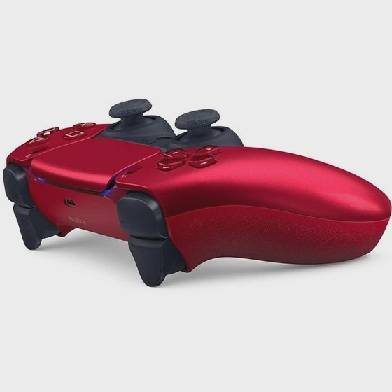 دسته PS5 طرح قرمز متالیک-استوک اورجینال-ضمانت اصل بودن