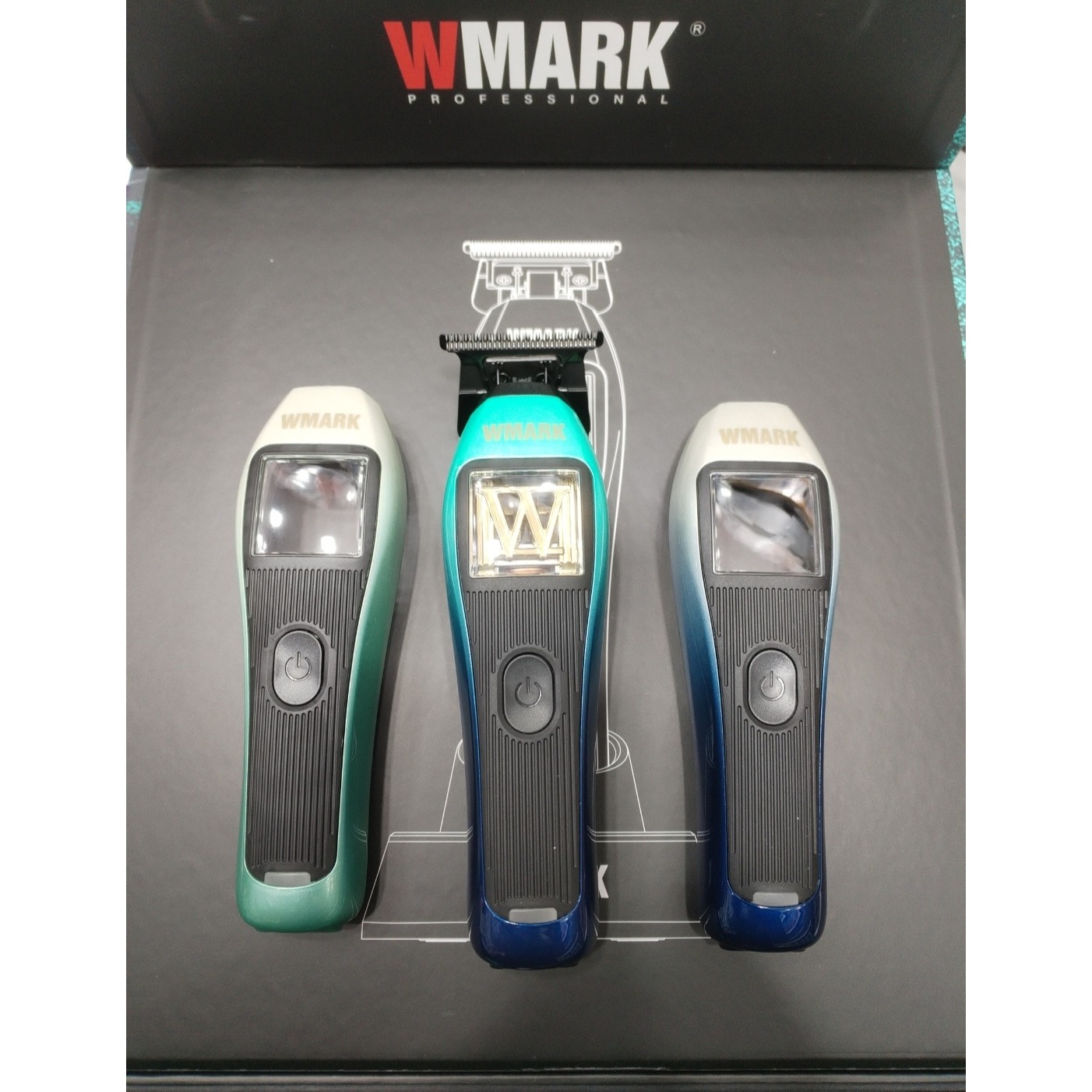 ماشین اصلاح خط زن وصفر زن حرفهای WMARK مدل NG-XT1 Polar