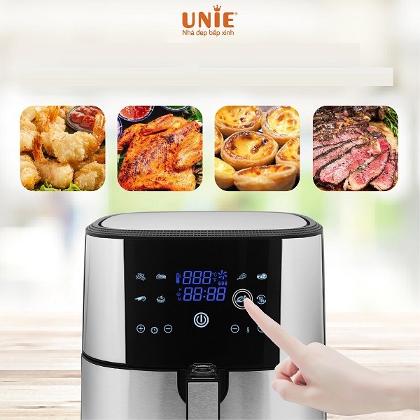 سرخ کن یونی مدل UE-800 دو المنت اصلی