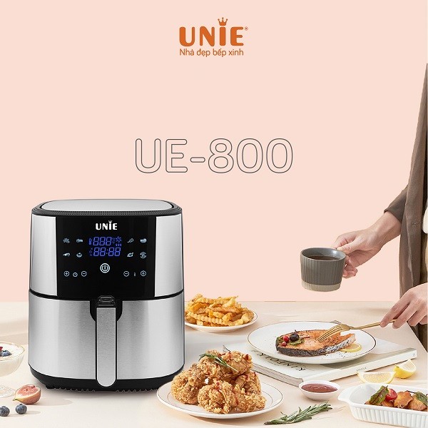 سرخ کن یونی مدل UE-800 دو المنت اصلی