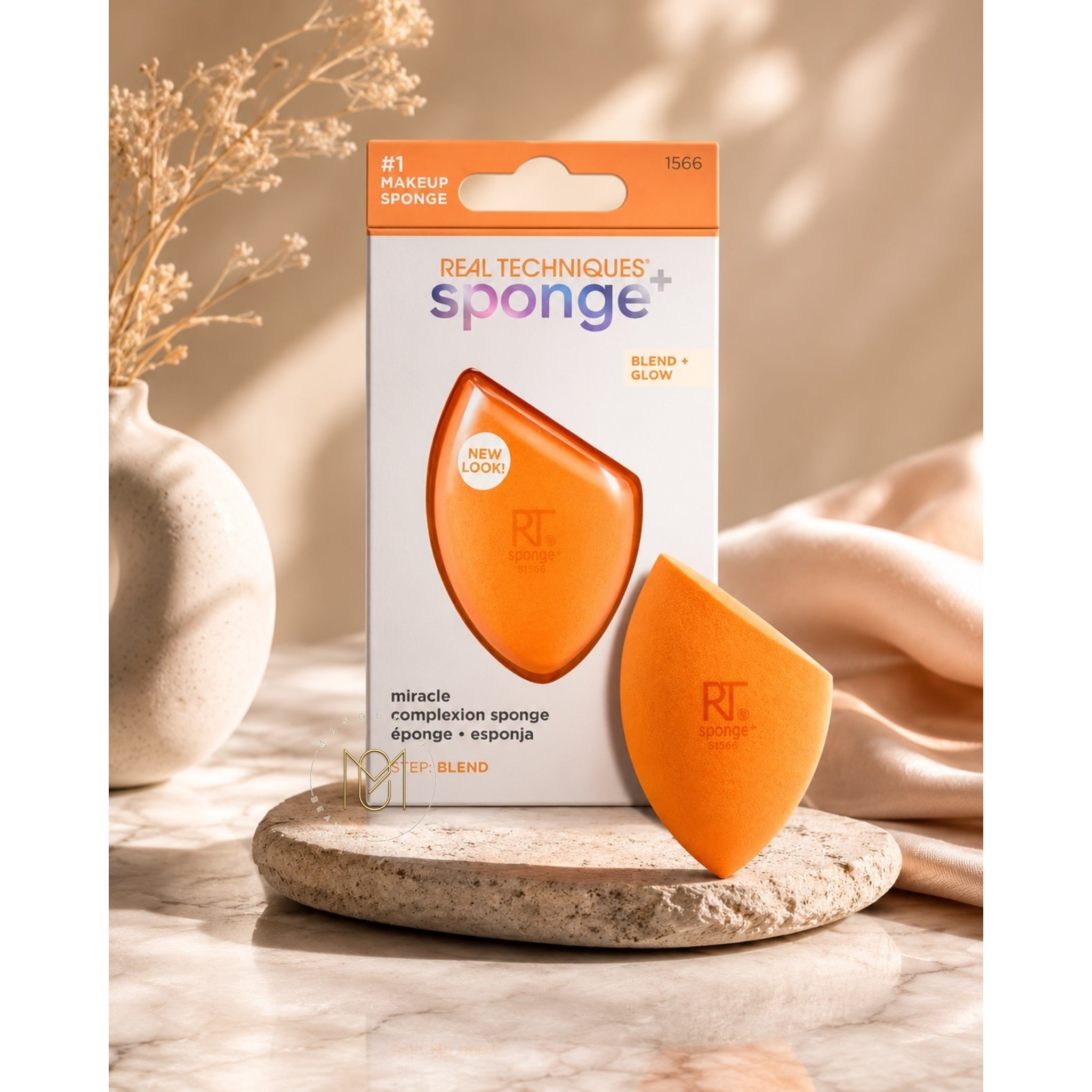 اسفنج آرایشی ریل تکنیک (Real Techniques Miracle Complexion Sponge