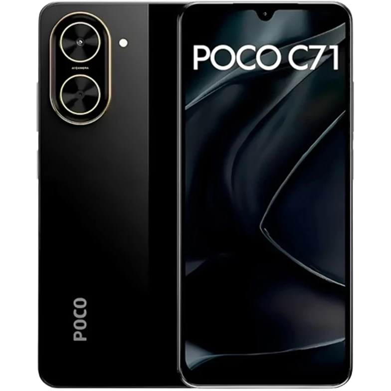 گوشی موبایل شیائومی مدل Poco C71 دو سیم کارت ظرفیت 128 گیگابایت و رم 4 گیگابایت