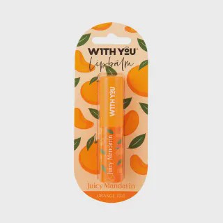 بالم لب نارنگی ویت یو Juicy Mandarin Lip Balm WITH YOU