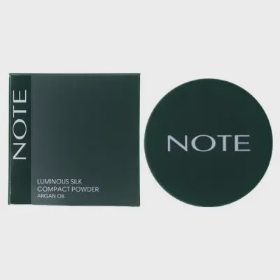 پنکیک لومینوس سیلک نوت با پوشش مخملی Note Luminous Silk compact Powder
