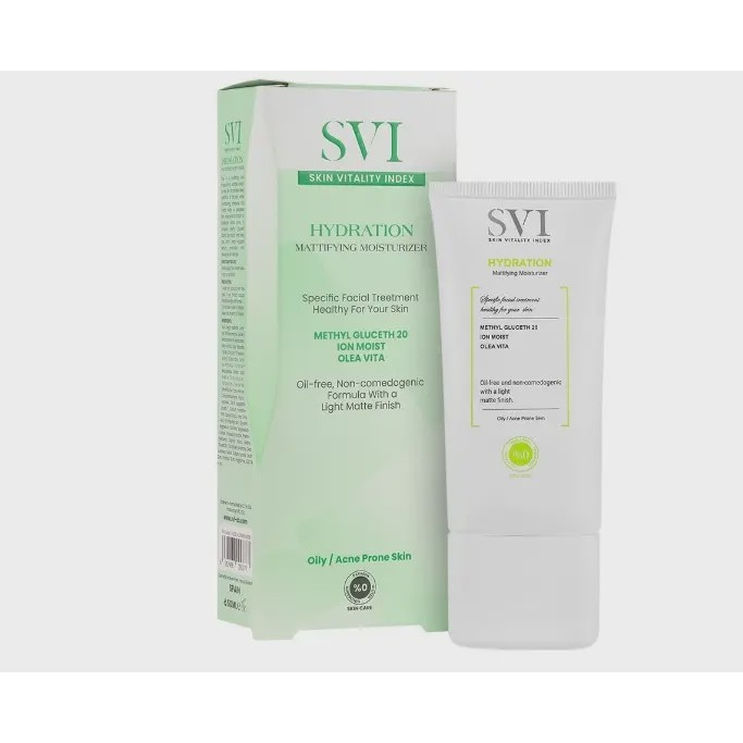 کرم اس وی آی مرطوب کننده پوست چرب SVI Hydration Mattifying Moisturizer