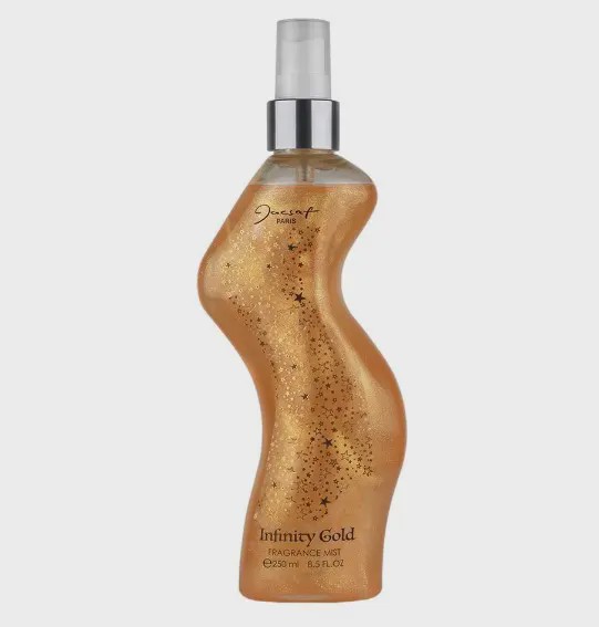 بادی اسپلش زنانه اینفینیتی گلد ژک ساف Infinity Gold Body Splash for women Jacsaf