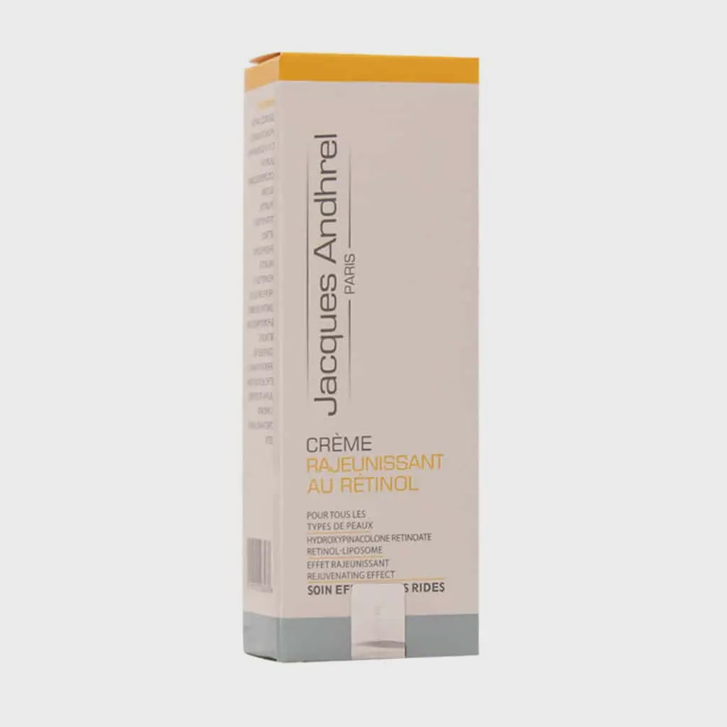 کرم مناسب پوست های دارای چروک حاوی رتینول ژاک آندرل پاریس 30 میلی لیتر Jacques Andhrel Paris Anti Ageing Retinol Crea...
