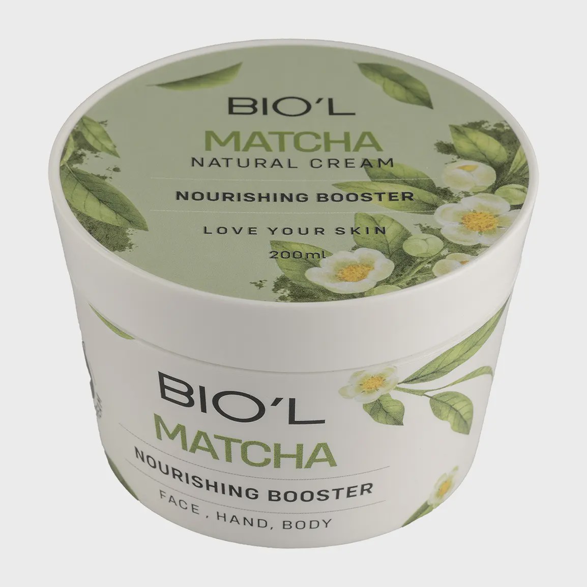کرم مرطوب کننده پوست ماچا و روغن ماکادمیا 60 میلی لیتر بیول Matcha Nourishing Booster Cream Biol