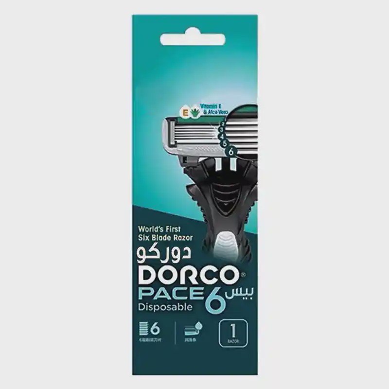 خودتراش مردانه 6 تیغ دورکو بسته تک عددی