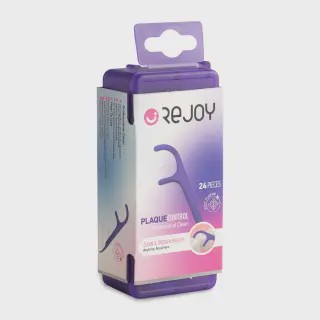 نخ دندان کمانی ریجوی مدل Plaque Control بسته 24 عددی Rejoy Plaque Control Dental Floss 24 Pcs