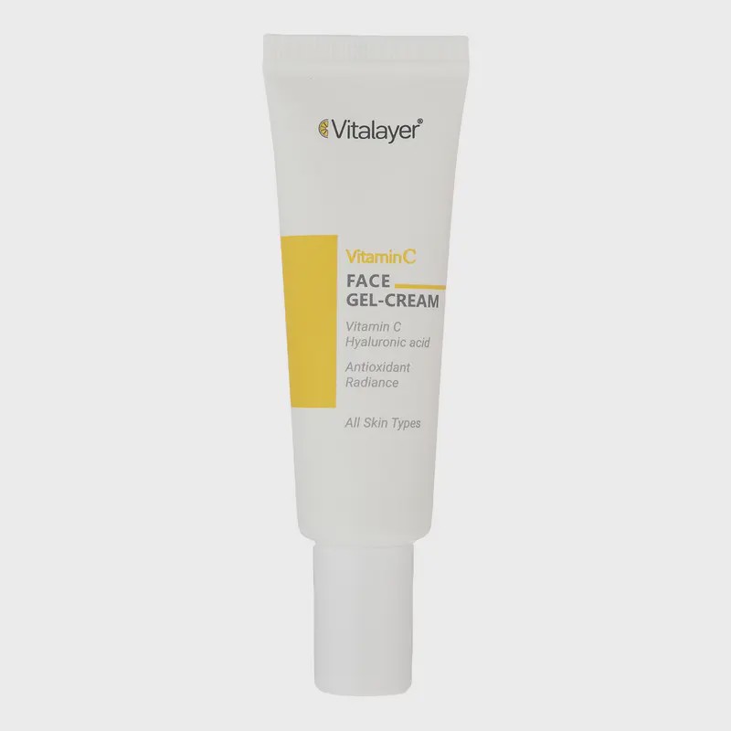کرم ژل ضد لک ویتامین سی ویتالیر Vitamin C Face Gel Cream Vitalayer