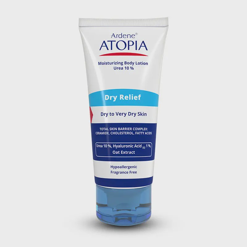 لوسیون مرطوب کننده قوی بدن حاوی 10 اوره درای ریلیف آردن آتوپیا Dry Relief Moisturizing Body Lotion Urea 10 Ardene At...