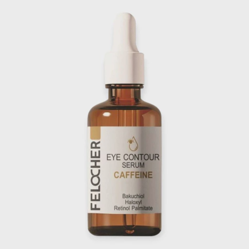 سرم دور چشم کافئین 5 فلوچر 20 میلی لیتر Felocher Caffeine 5 Eye Contour Serum 20 ml