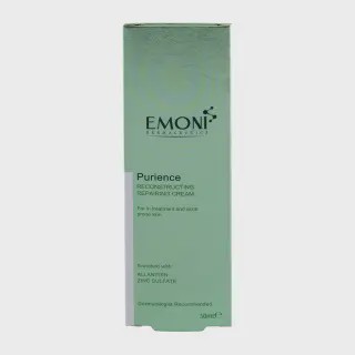 کرم مرطوب کننده و بازسازی کننده امونی مناسب پوست چرب حجم 50 میلی لیتر Emoni Reconstructing Repairing Cream For Acne P...