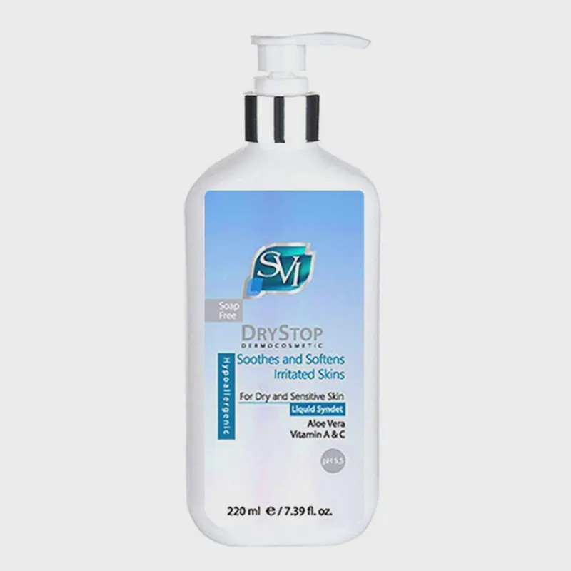 شوینده غیر صابونی درای استاپ اس وی آی Dry Stop Liquid Syndet SVI