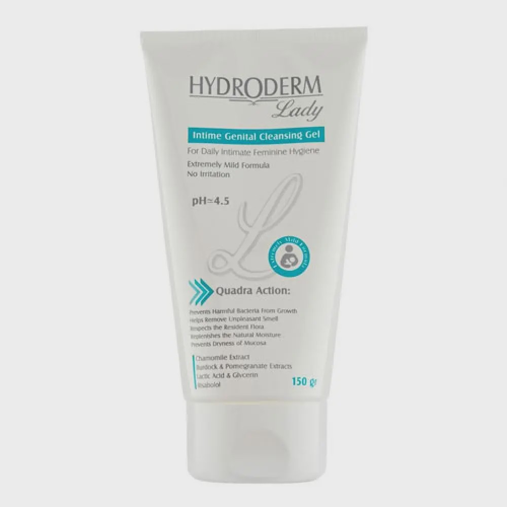 ژل بهداشتی بانوان هیدرودرم Intime Genital Cleansing Gel Hydroderm