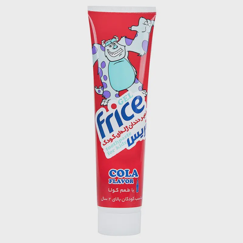 خمیر دندان ژله ای کودک فریس  frice toothpaste