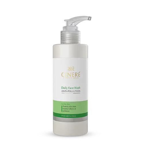 ژل شستشوی صورت ضد آلودگی هوا پوست چرب سینره Anti Pollution Face Wash For Oily Skin Cinere