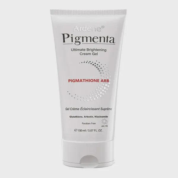 ژل کرم روشن کننده پوست بدن آردن پیگمنتا Ultimate brightening cream gel 150ml Ardene Pigmenta