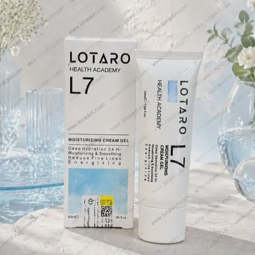 کرم ژل مرطوب کننده صورت لوتارو ال7 L7 Moisturizing Cream Gel Lotaro