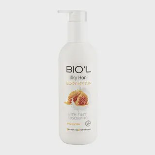 لوسیون مرطوب کننده بدن شیر عسل بیول Milky Honey Body Lotion Biol