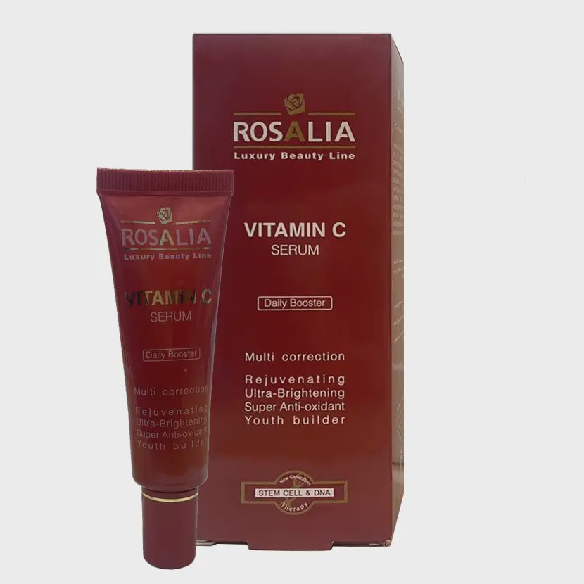 سرم روشن کننده پوست ویتامین سی 30 میلی لیتر رزالیا Vitamin C Serum Rosalia