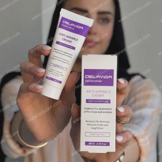 کرم ضد چروک انواع پوست دلاویگا 40 میلی لیتر Delaviga Anti Wrinkle 40 ml