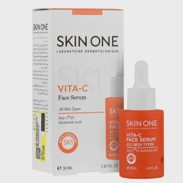سرم صورت ویتامین سی اسکین وان 30 میلی لیتر Vitamin C Face Serum Skin One