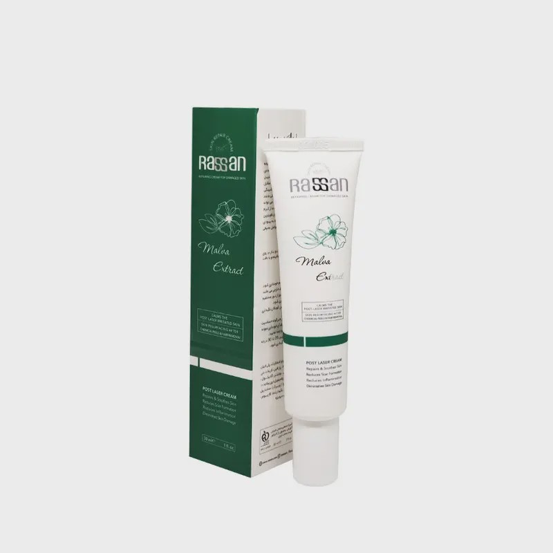 کرم ترمیم کننده پوست راسن 30 میلی لیتر Rassa Damage Skin Repairing Cream 30 ml Rassan