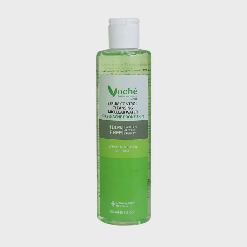 محلول پاک کننده آرایش وچه پوست چرب Voche Makeup Remover For Oily Skin