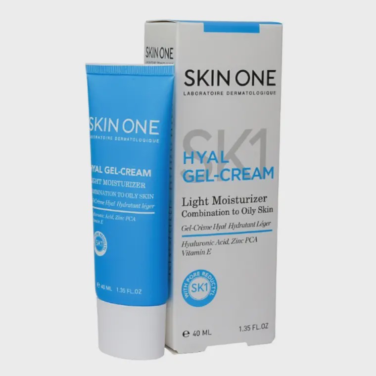 ژل کرم مرطوب کننده هیال اسکین وان 40 میلی لیتر Hyal Gel Cream Light Moisturizer Skin One