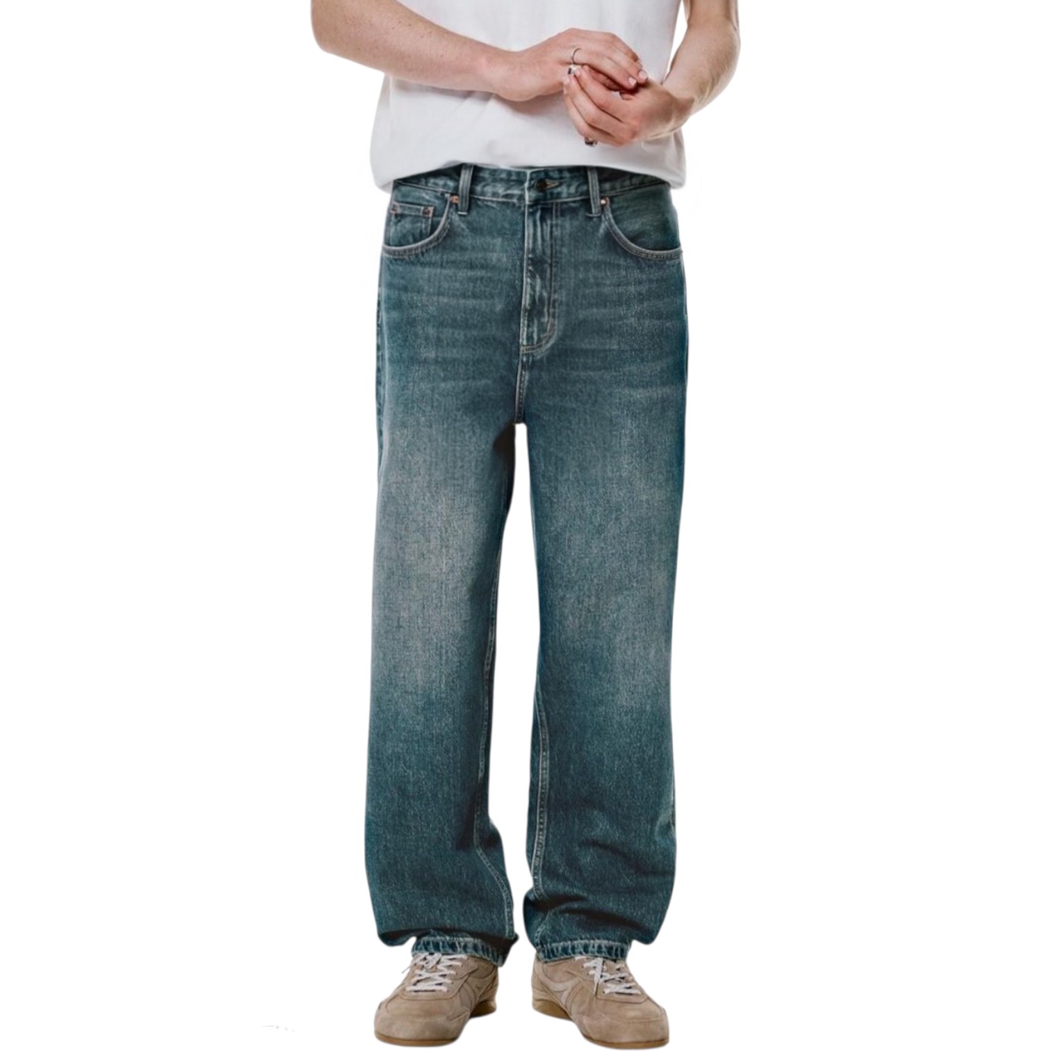 شلوار جین مردانه بگ استایل از pull bear کد 316