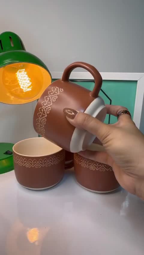 ماگ لته خوری طرح برجسته کد 001535
