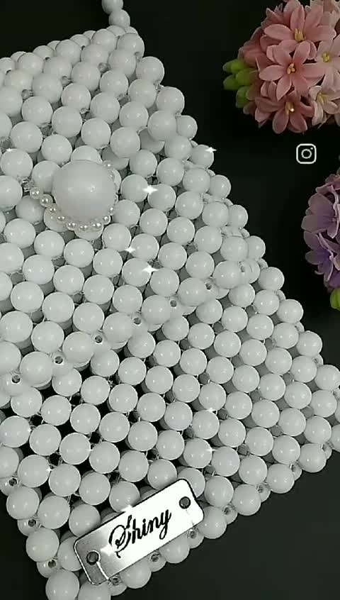 کیف گوشی وپاسپورت مرواریدی