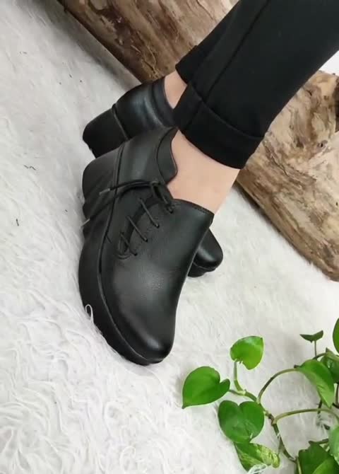 کفش طبی بغل بندی صدفی