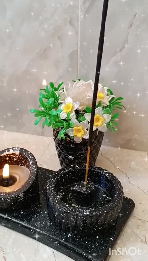 ست 6 تکه اکسسوری تزئینی سنگی ( طرح کهکشانی)