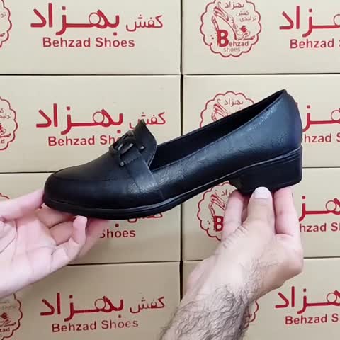 کالج کفش راحتی زنانه دخترانه سایز 37 تا 42 رنگ مشکی زیره پیو پاشنه 3 سانتی رویه چرم صنعتی سبک راحت