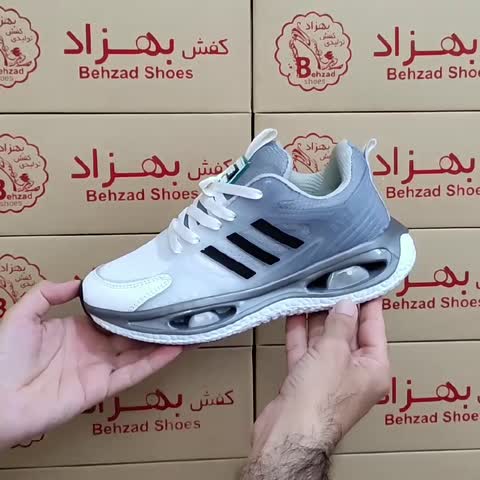 کتونی زیره کپسولی پسرانه رنگ سفید طوسی سایز 37 تا 40 کفی طبی زیره کپسولی لژ 4 سانتی رویه بافت خارجی سبک و راحت