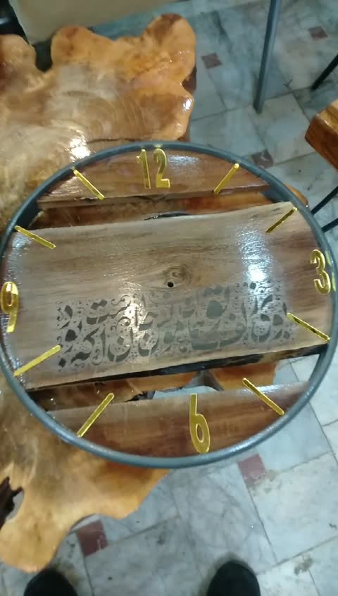 شماره ساعت دیواری اعداد ساعت دیواری اعداد ساعت چوبی خط های ساعت دیواری روستیک شماره ساعت آینه ای