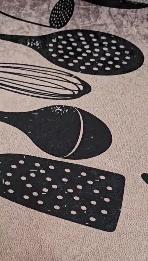 فرشینه آشپزخانه مخمل ترک طرح چوب کد K101 (پس کرایه)