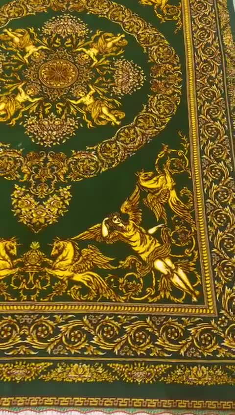 زرع و نیم تمام ابریشم قم 75 رج اعلا و فوق العاده استثنایی
