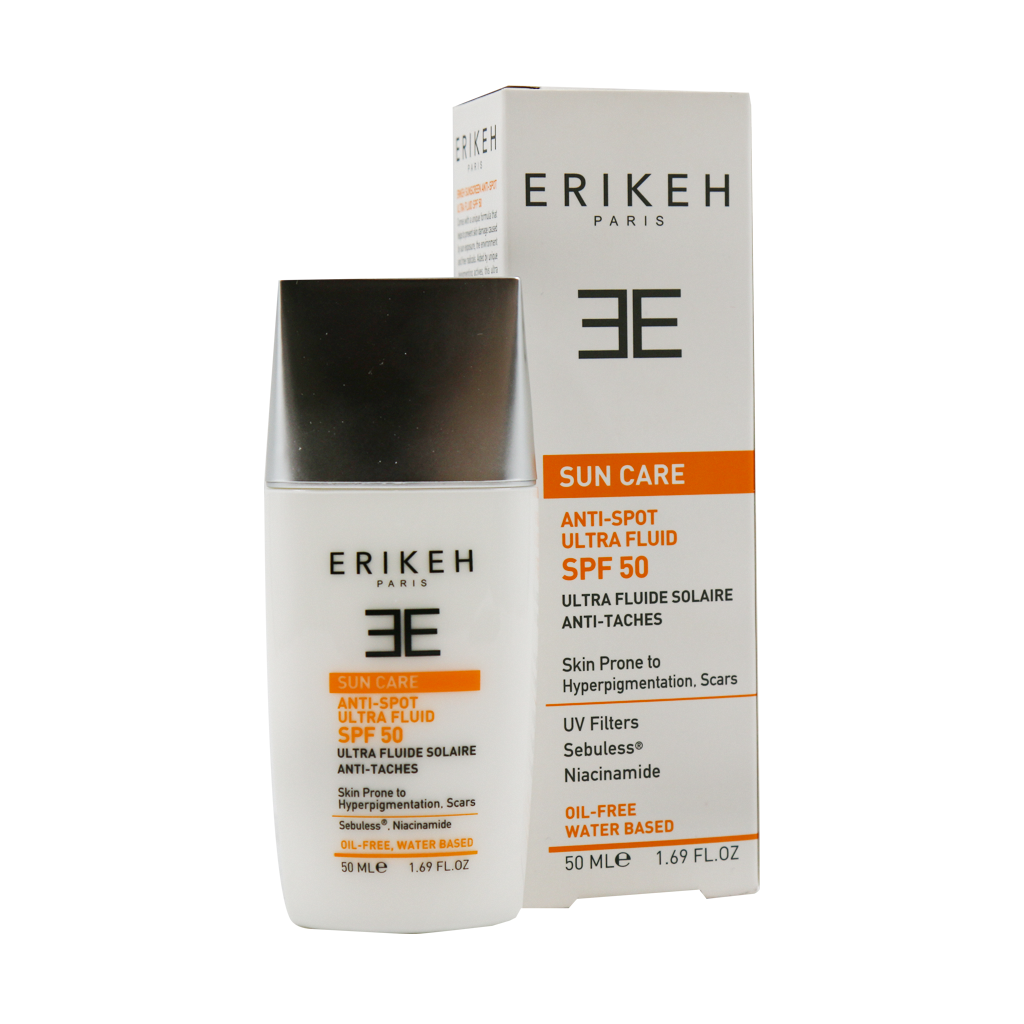 کرم ضد آفتاب و ضد لک SPF50 بی رنگ اریکه 50 میلی لیتر
