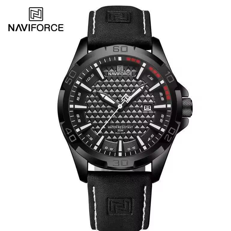 ساعت مچی نیوی فورس مردانه NAVIFORCE مدل Nf8023 فول بلک